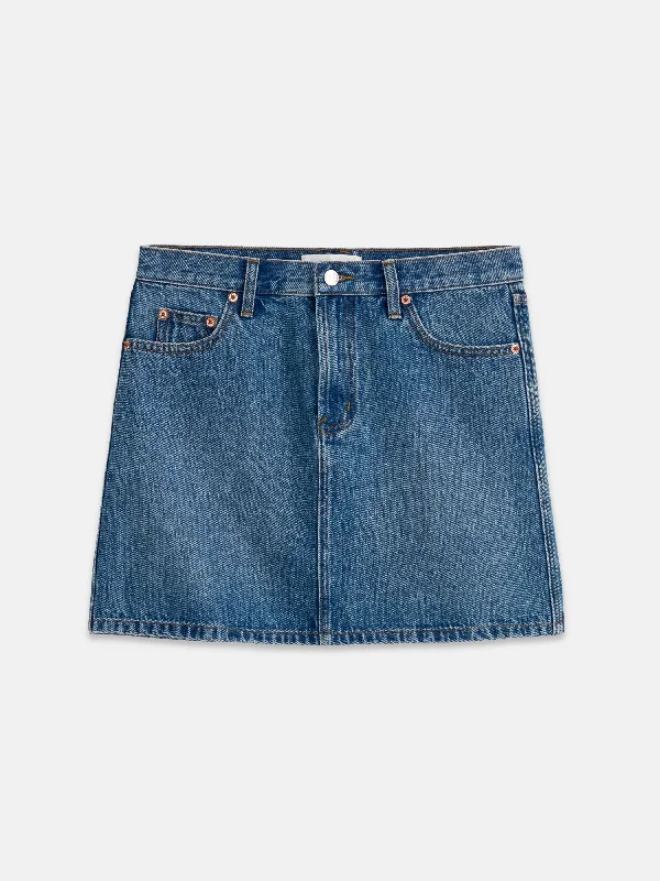 Andie Mini Skirt In Denim