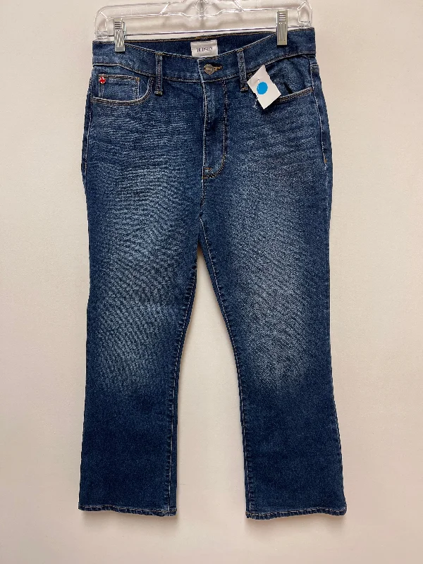 Jeans Designer By Hudson In Blue Denim, Size: 6