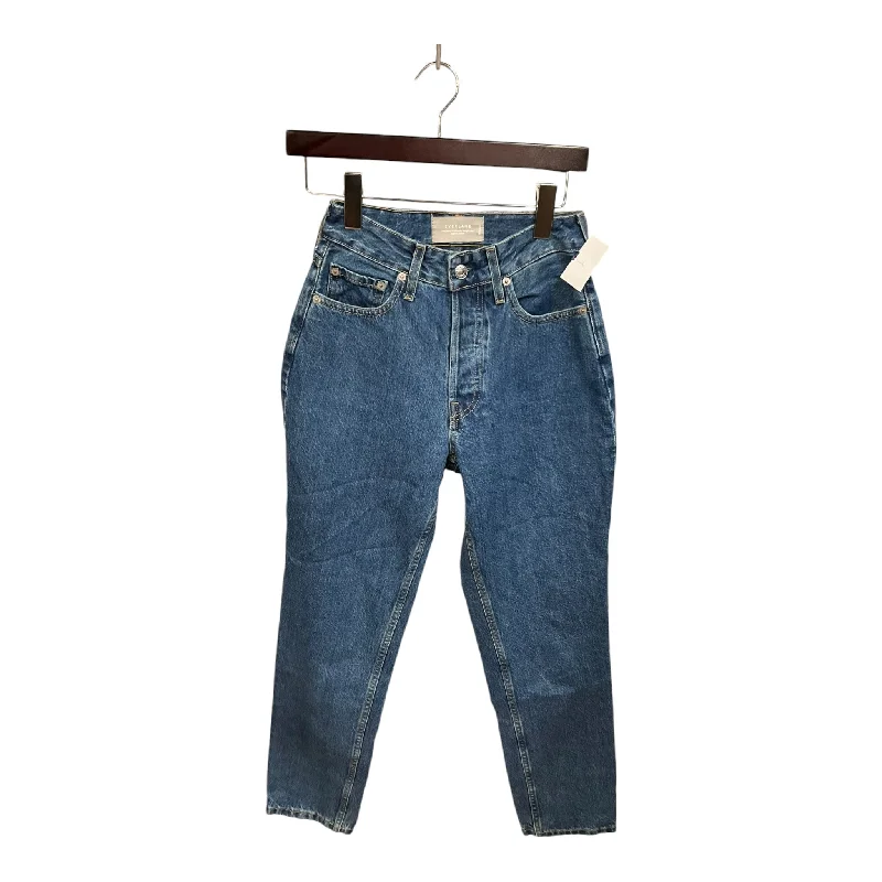 Jeans Straight By Everlane In Blue Denim, Size: 2