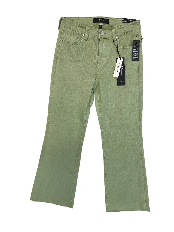 Jeans Straight By Liverpool In Green, Size: 6