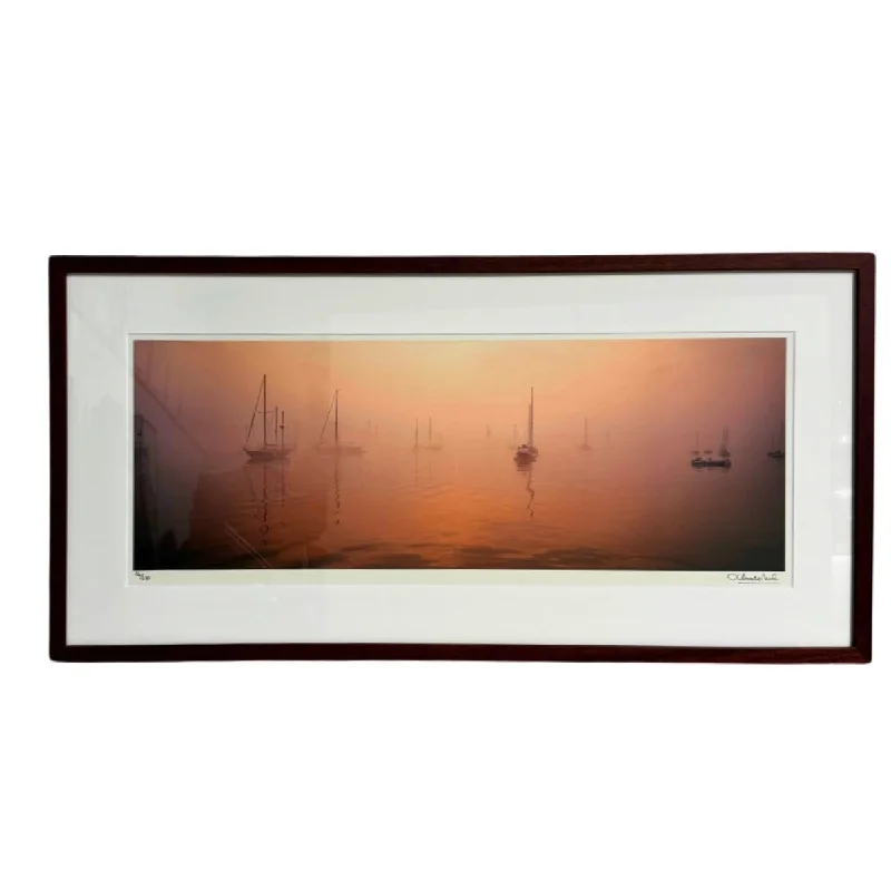 "Sailboats at Sunset" Photo Print 16/250 Signed