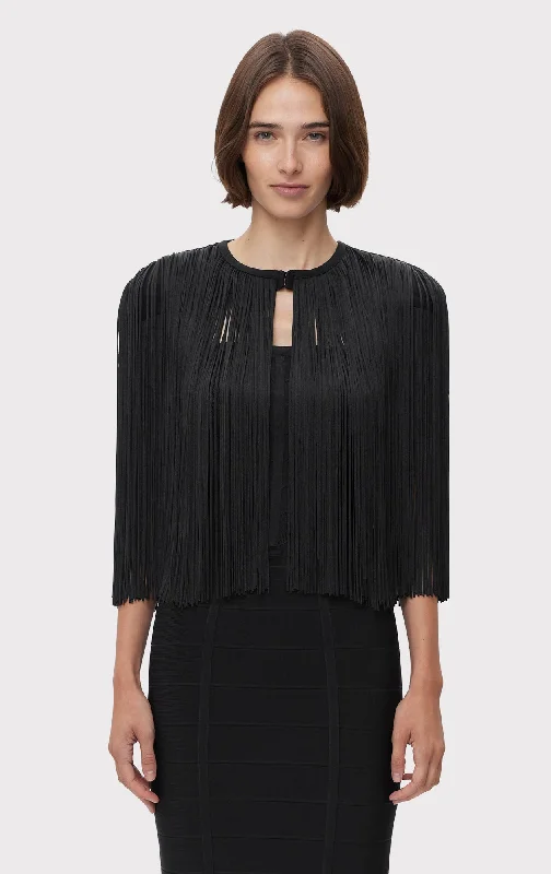 ICON FRINGE CAPE