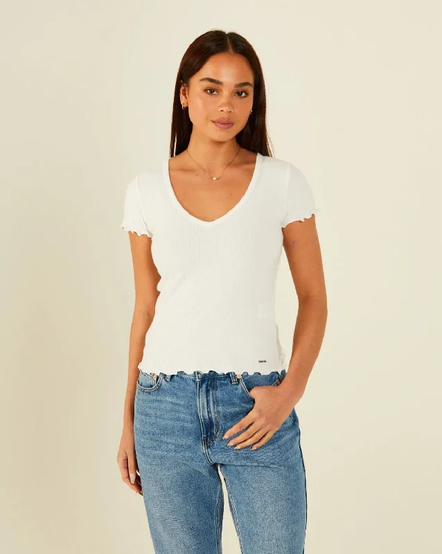 Este T-Shirt Dove White