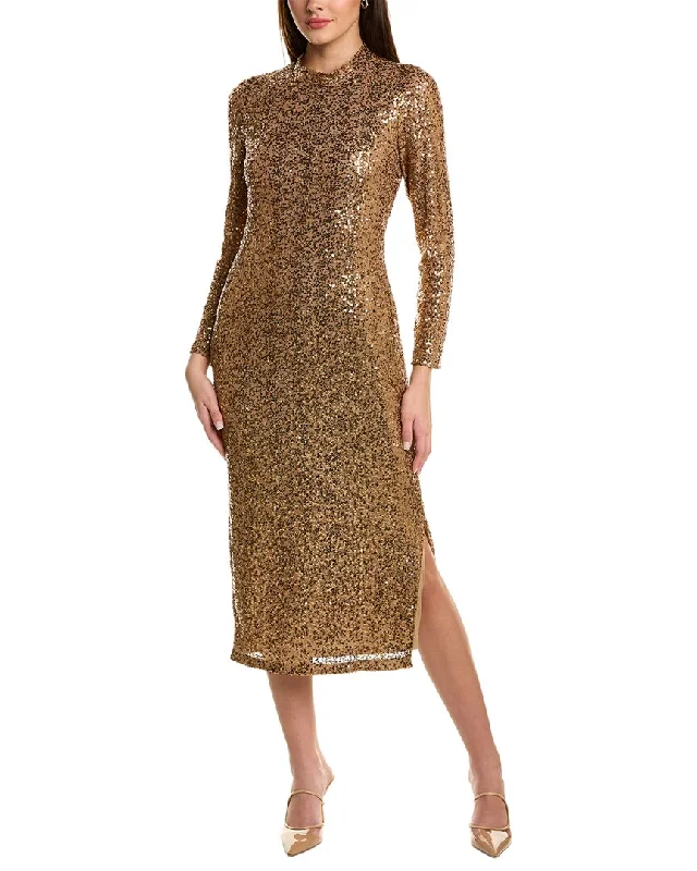 Anne Klein Sequin Midi Dress