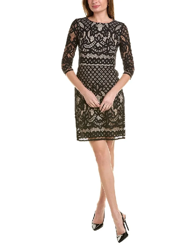 Maison Tara Lace Midi Dress