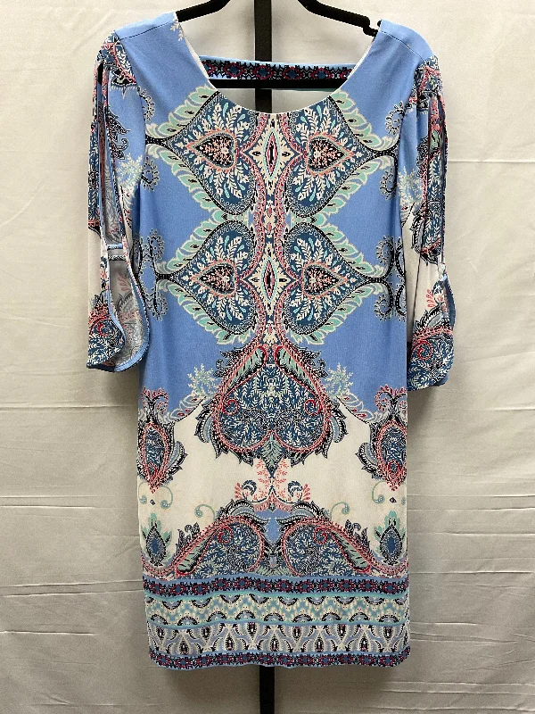 Multi-colored Dress Casual Midi Roz And Ali, Size S