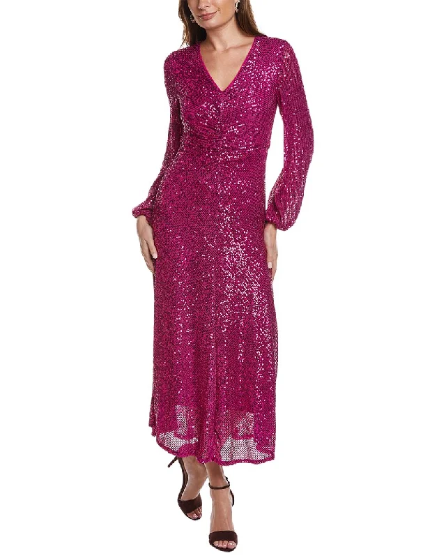 Taylor Stretch Sequin Maxi Dress