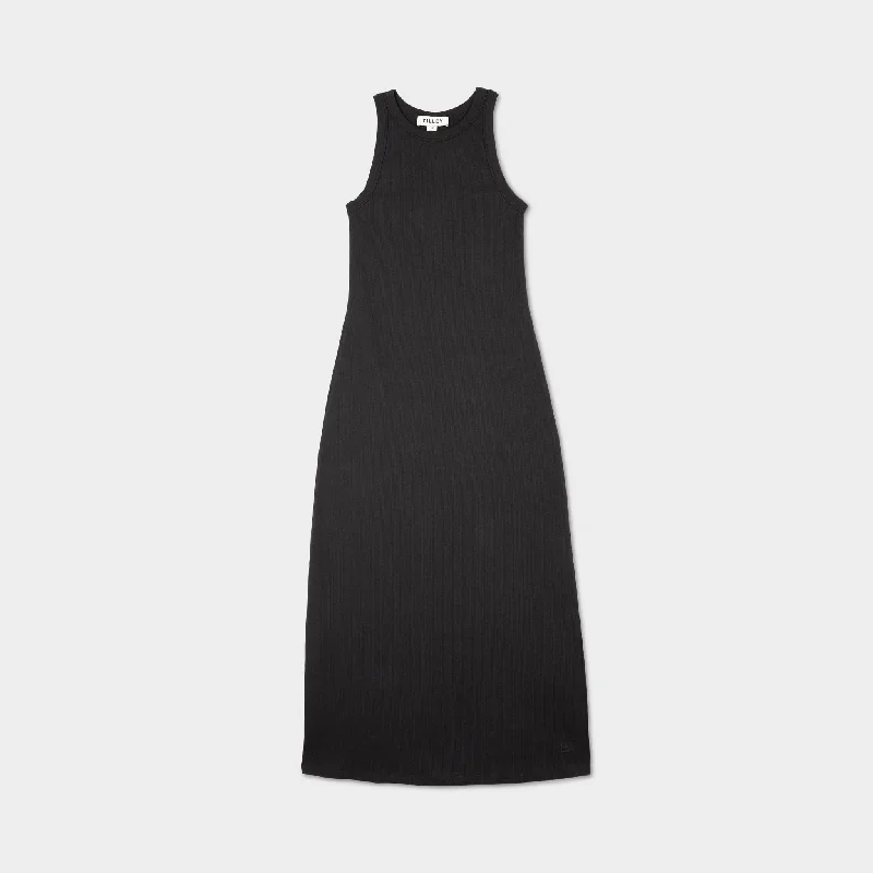 Rib Tank Midi Dress