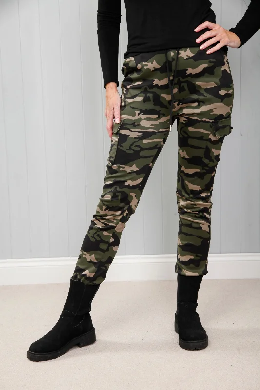 Camo Soft Trousers Khaki