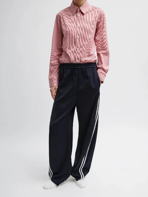 Contrast Stripe Active Knit Winslow Pant Regular in Navy