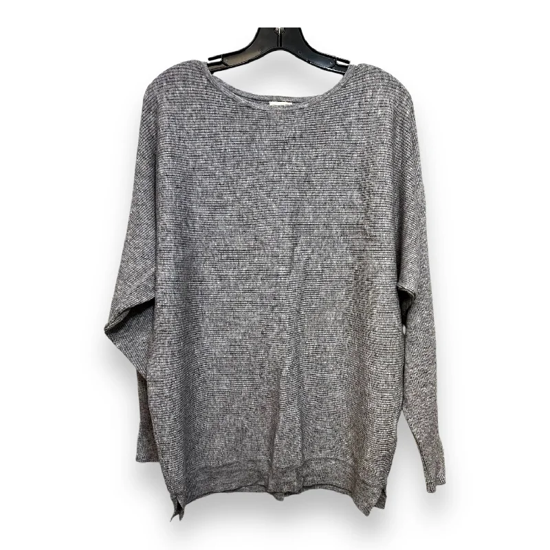 Top Long Sleeve By Dreamers In Grey, Size: S